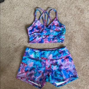 Born Primitive Shorts & Sports Bra set